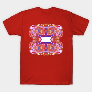 crimson mayan astronaut T-Shirt